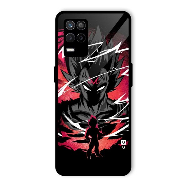 Cool Vegeta Glass Back Case for Realme 9 5G