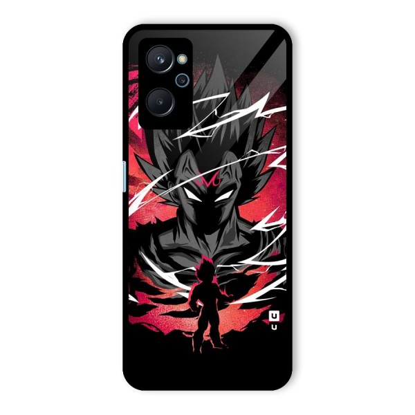 Cool Vegeta Glass Back Case for Realme 9i