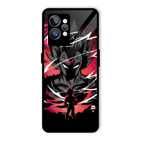 Cool Vegeta Glass Back Case for Realme GT2 Pro