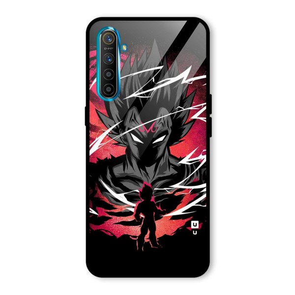 Cool Vegeta Glass Back Case for Realme X2