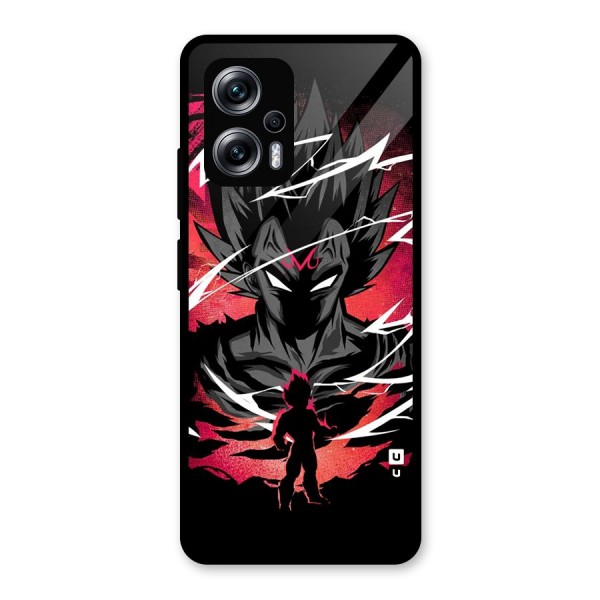 Cool Vegeta Glass Back Case for Redmi K50i