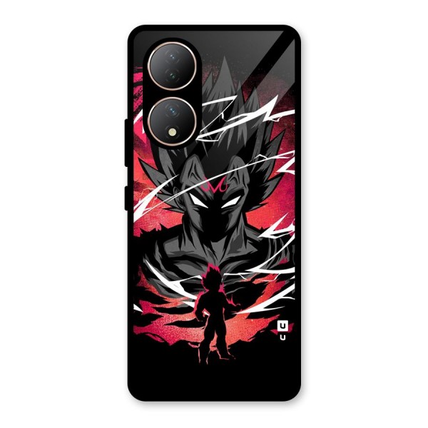 Cool Vegeta Glass Back Case for Vivo Y100A