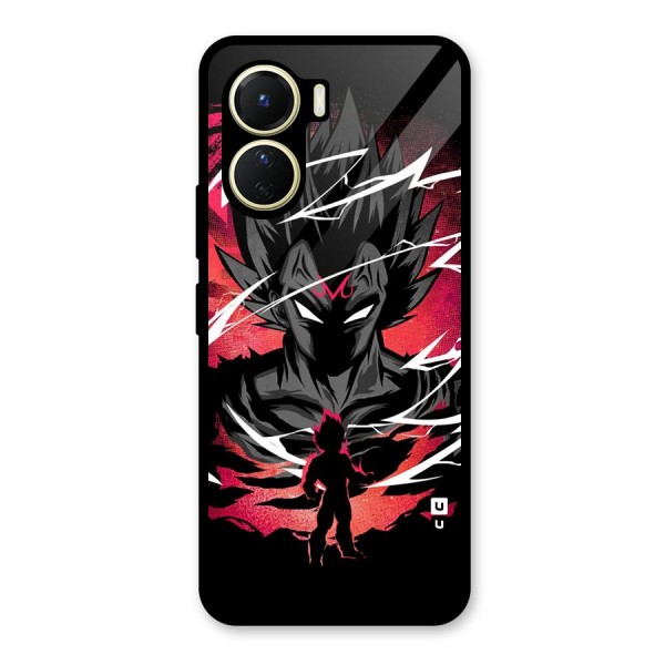 Cool Vegeta Glass Back Case for Vivo Y56