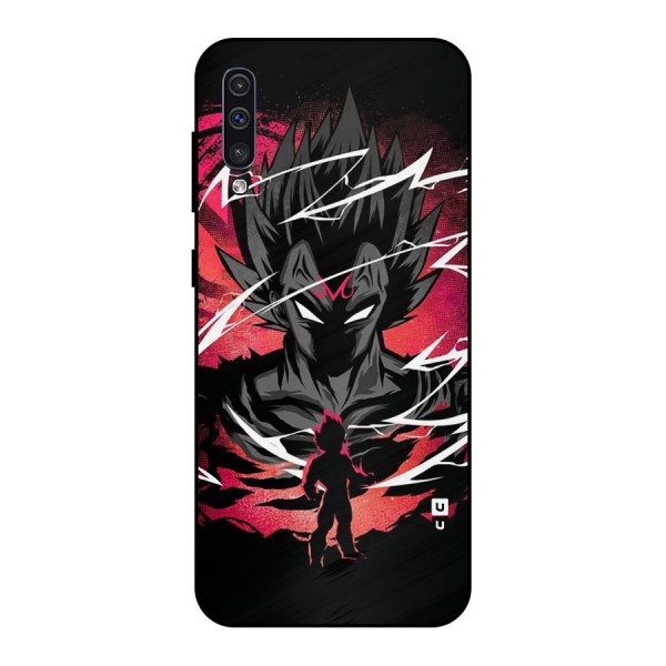 Cool Vegeta Metal Back Case for Galaxy A50s