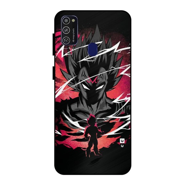 Cool Vegeta Metal Back Case for Galaxy M30s