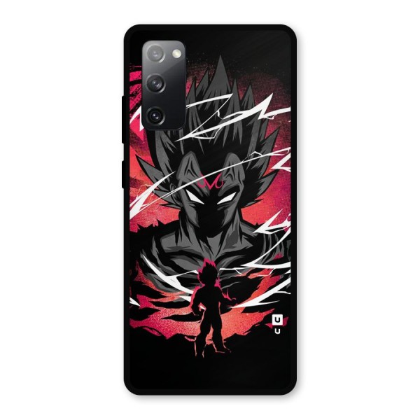 Cool Vegeta Metal Back Case for Galaxy S20 FE 5G