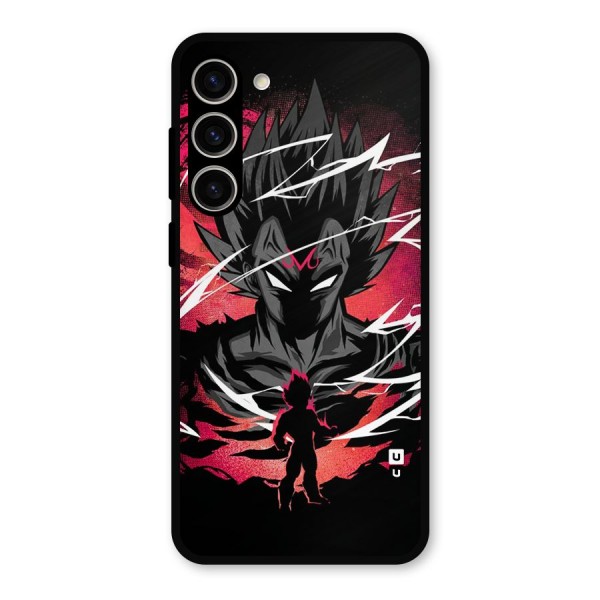 Cool Vegeta Metal Back Case for Galaxy S23 Plus