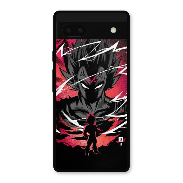 Cool Vegeta Metal Back Case for Google Pixel 6a