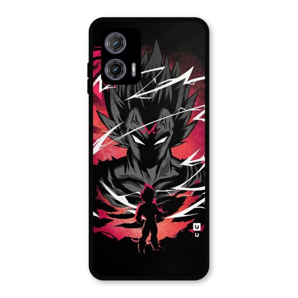 Cool Vegeta Metal Back Case for Moto G73