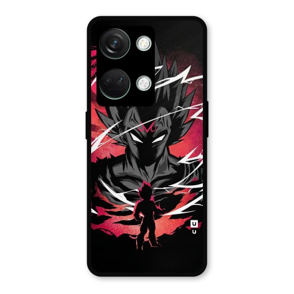 Cool Vegeta Metal Back Case for OnePlus Nord 3