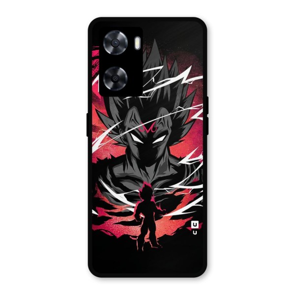 Cool Vegeta Metal Back Case for Oppo A77