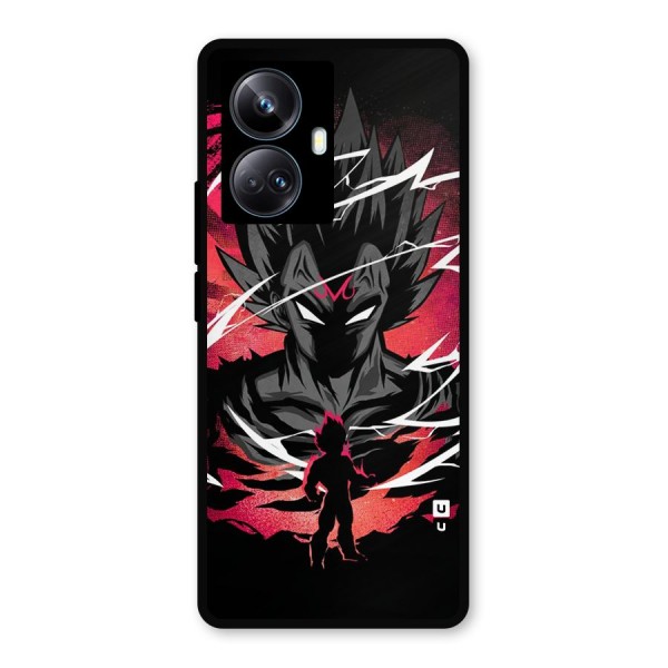 Cool Vegeta Metal Back Case for Realme 10 Pro Plus