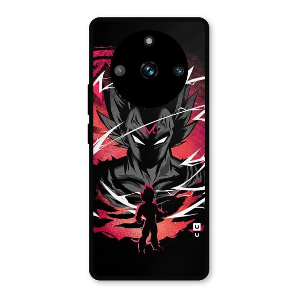 Cool Vegeta Metal Back Case for Realme 11 Pro