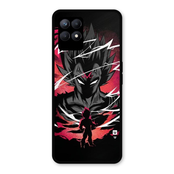 Cool Vegeta Metal Back Case for Realme 8i