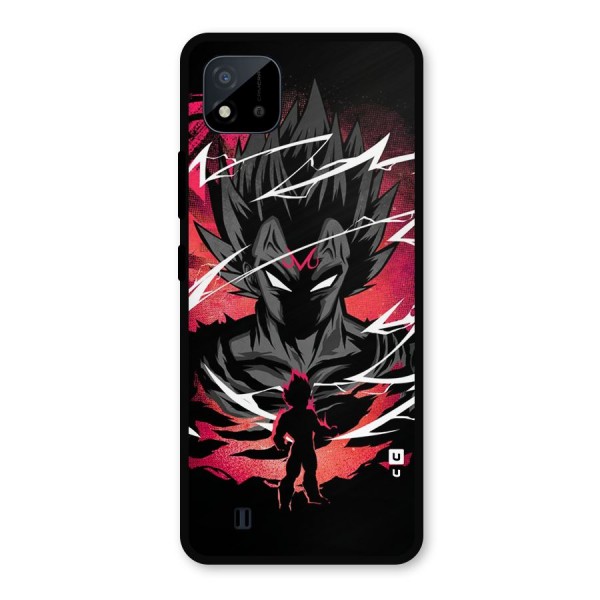 Cool Vegeta Metal Back Case for Realme C11 2021