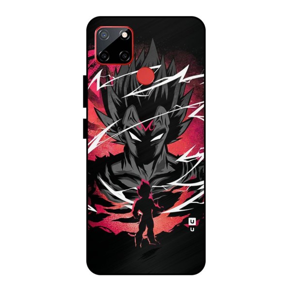 Cool Vegeta Metal Back Case for Realme C12