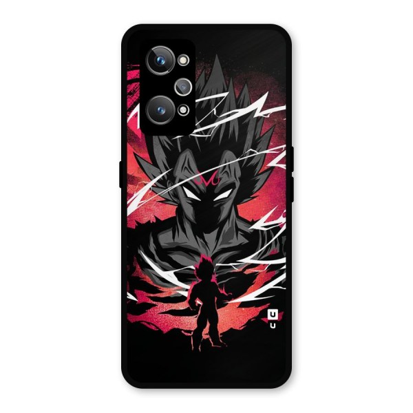 Cool Vegeta Metal Back Case for Realme GT 2