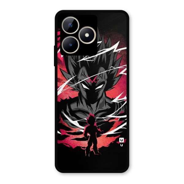 Cool Vegeta Metal Back Case for Realme Narzo N53