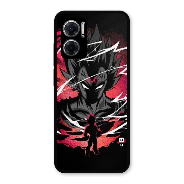 Cool Vegeta Metal Back Case for Redmi 11 Prime 5G