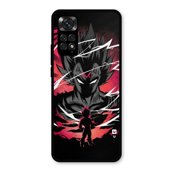 Cool Vegeta Metal Back Case for Redmi Note 11