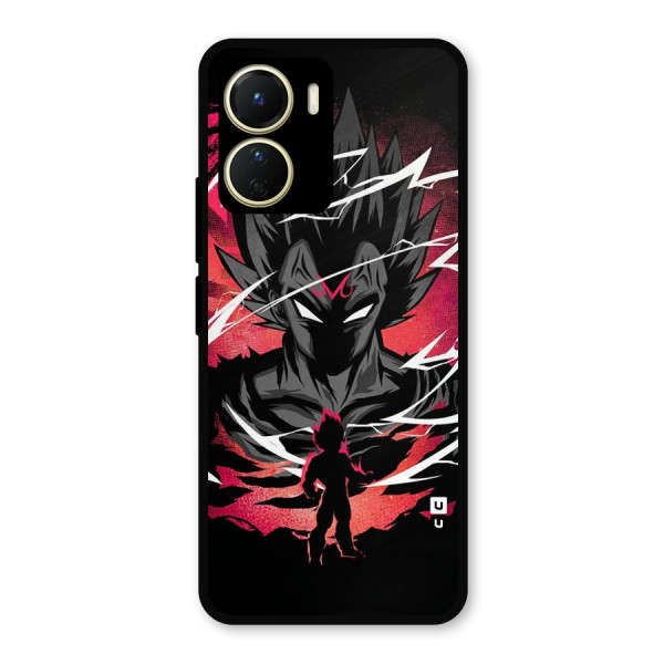 Cool Vegeta Metal Back Case for Vivo Y16