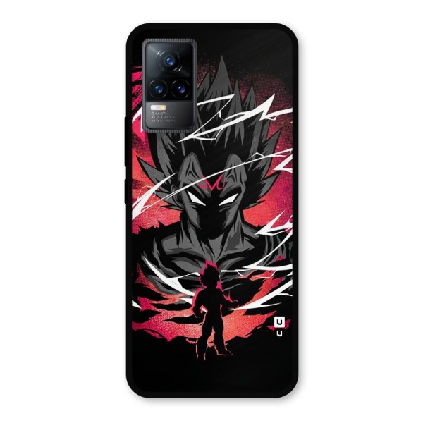 Cool Vegeta Metal Back Case for Vivo Y73