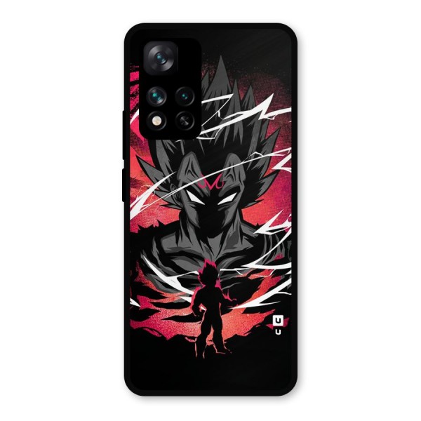 Cool Vegeta Metal Back Case for Xiaomi 11i 5G