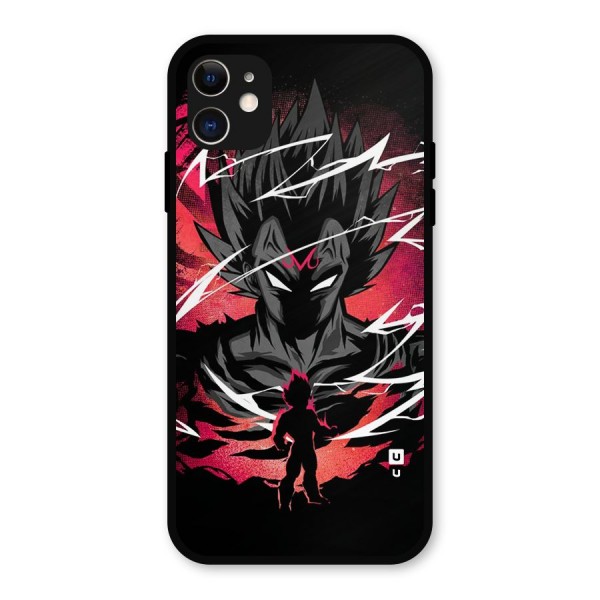 Cool Vegeta Metal Back Case for iPhone 11