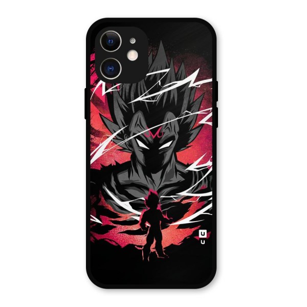 Cool Vegeta Metal Back Case for iPhone 12