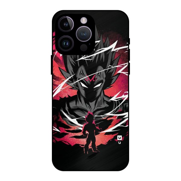 Cool Vegeta Metal Back Case for iPhone 14 Pro Max