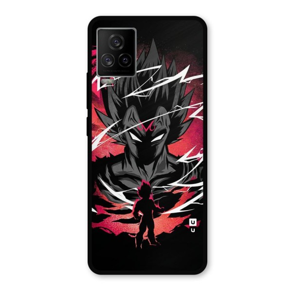 Cool Vegeta Metal Back Case for iQOO 7 Legend 5G