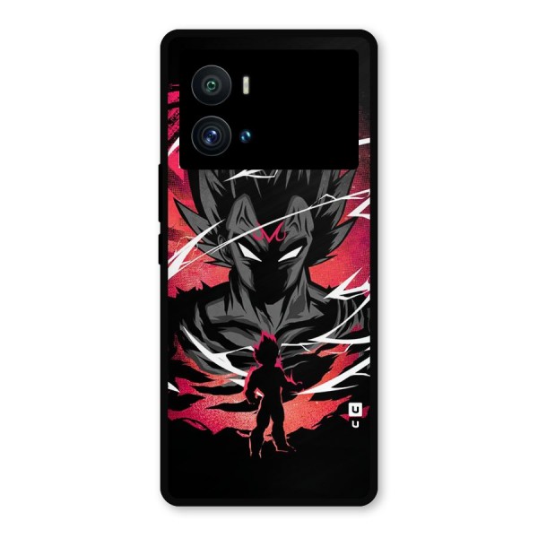 Cool Vegeta Metal Back Case for iQOO 9 Pro