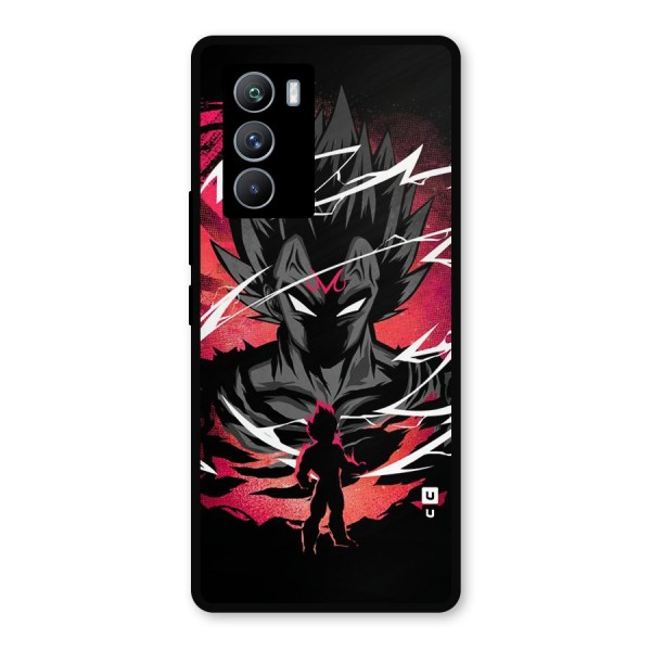 Cool Vegeta Metal Back Case for iQOO 9 SE