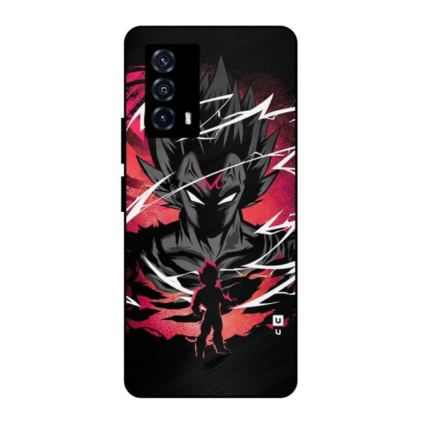 Cool Vegeta Metal Back Case for iQOO Z5