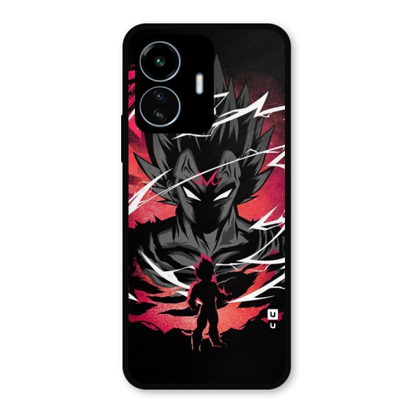 Cool Vegeta Metal Back Case for vivo iQOO Z6 Lite 5G