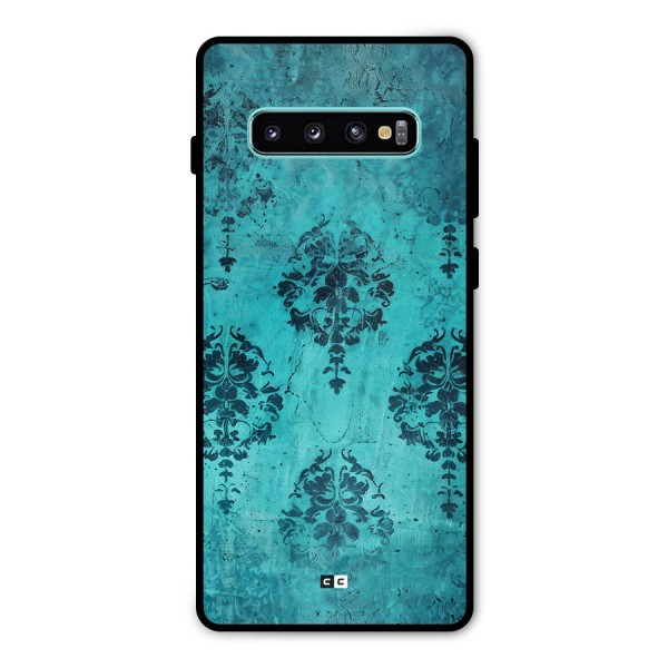 Cool Vintage Wall Metal Back Case for Galaxy S10 Plus