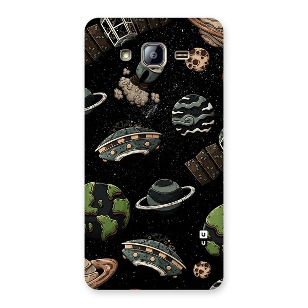 Cosmos Night Sky Anime Pattern Back Case for Galaxy On5