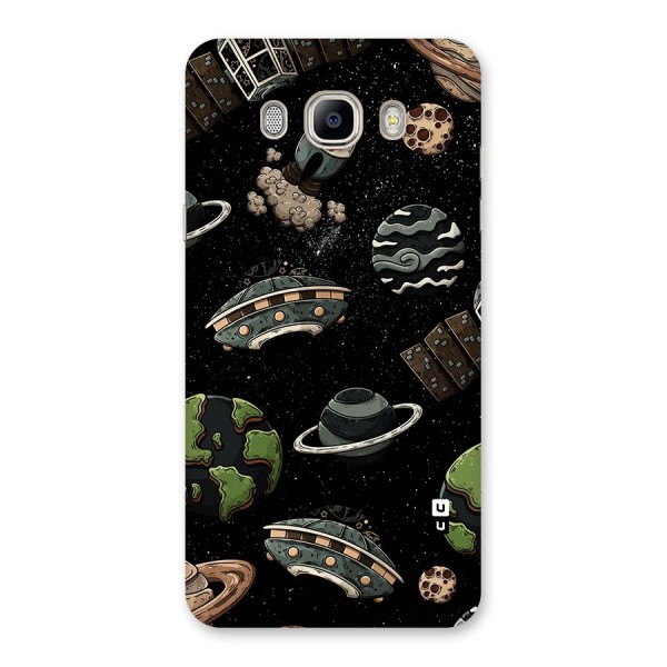 Cosmos Night Sky Anime Pattern Back Case for Galaxy On8