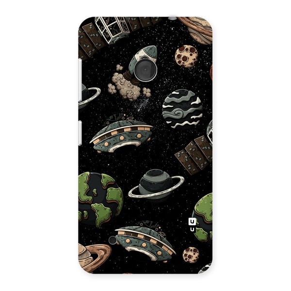 Cosmos Night Sky Anime Pattern Back Case for Lumia 530