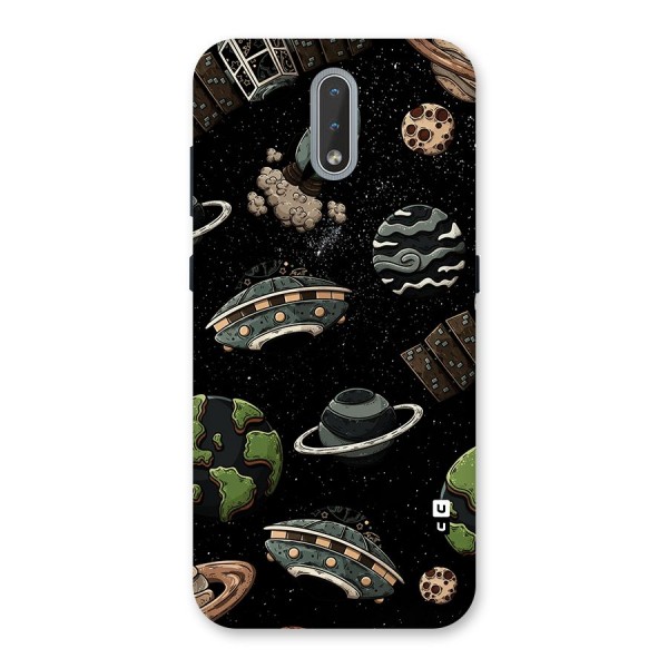 Cosmos Night Sky Anime Pattern Back Case for Nokia 2.3