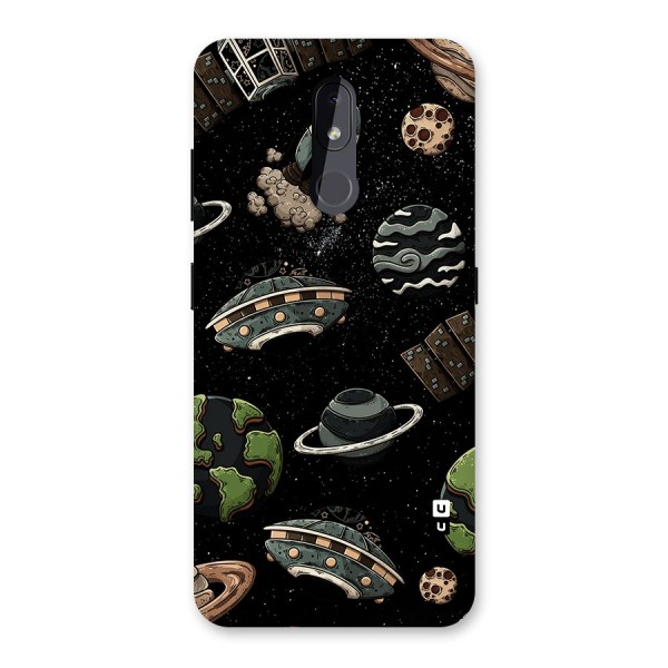 Cosmos Night Sky Anime Pattern Back Case for Nokia 3.2