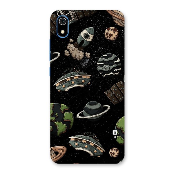 Cosmos Night Sky Anime Pattern Back Case for Redmi 7A