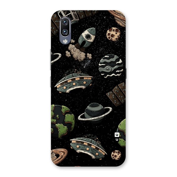 Cosmos Night Sky Anime Pattern Back Case for Vivo NEX