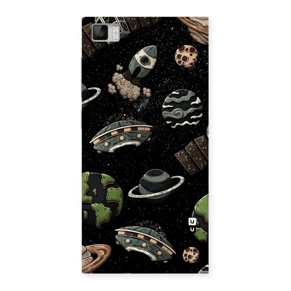 Cosmos Night Sky Anime Pattern Back Case for Xiaomi Mi3