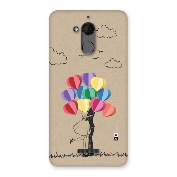 Couple With Card Baloons Back Case for Coolpad Note 5