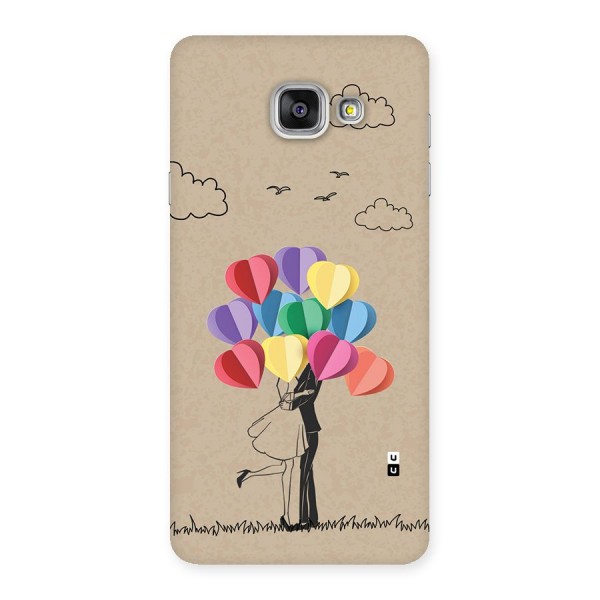 Couple With Card Baloons Back Case for Galaxy A7 (2016)