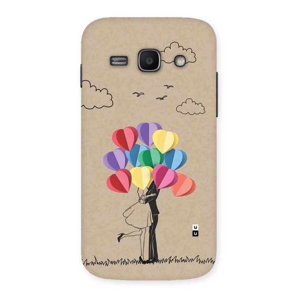 Couple With Card Baloons Back Case for Galaxy Ace3