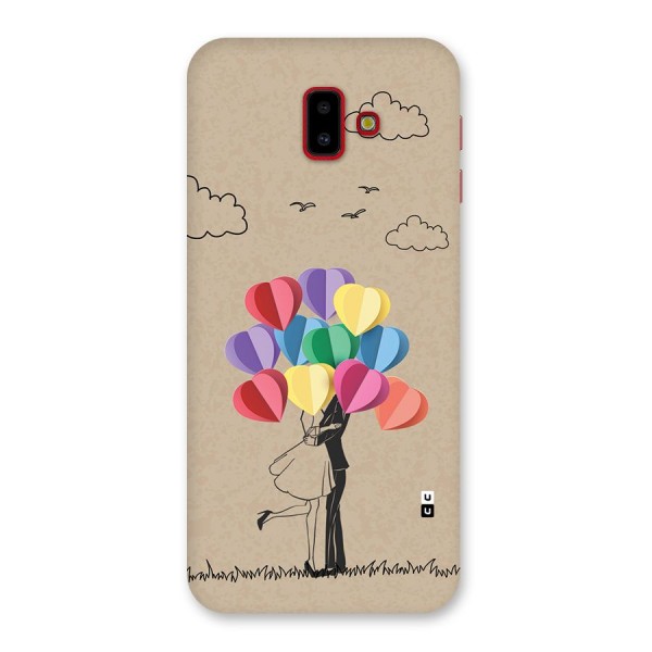 Couple With Card Baloons Back Case for Galaxy J6 Plus