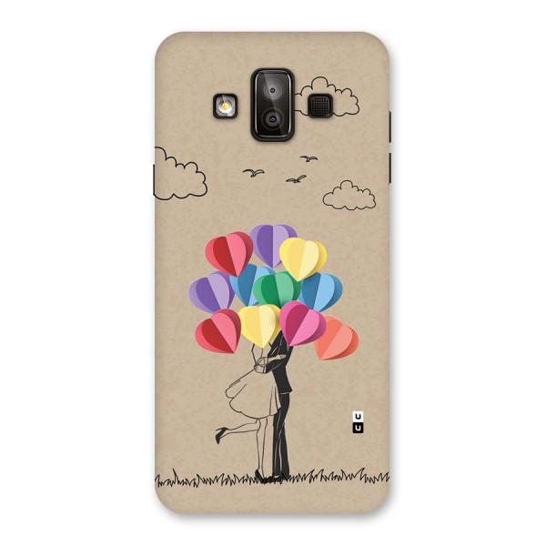 Couple With Card Baloons Back Case for Galaxy J7 Duo