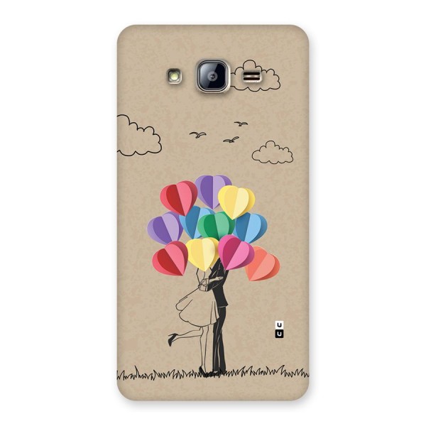 Couple With Card Baloons Back Case for Galaxy On5